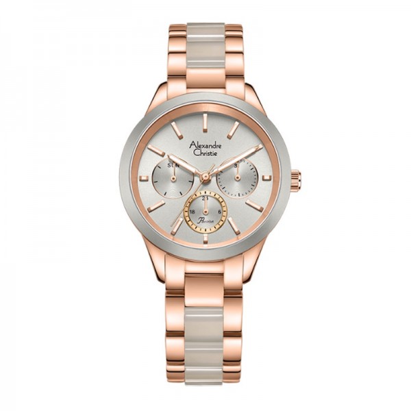 Alexandre Christie AC 2B01 Rosegold Grey BFBRGGR Alexandre Christie AC 2B01 Rosegold Grey BFBRGGR